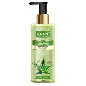 Velvety Soft Organic Aloe Vera & Jojoba Oil Hand Wash (25... Velvety Soft Organic Aloe Vera & Jojoba Oil Hand Wash (25...