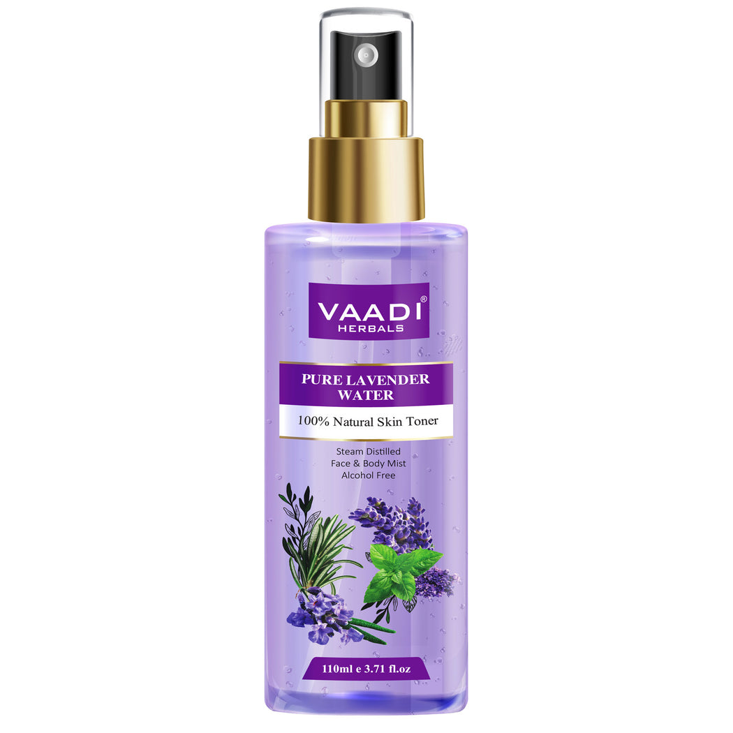Lavender Water - 100% Natural & Pure Skin Toner (250 ml / 8.5 fl oz)