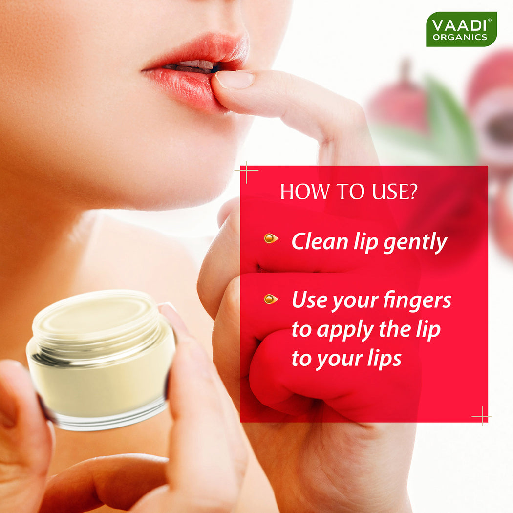 Intensive Lip Repair Therapy - Organic Lychee Lip Balm (10 gms / 0.4 oz)