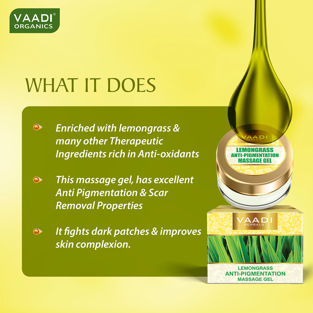 LEMONGRASS ANTI-PIGMENTATION MASSAGE GEL (25 gms/0.9 oz)