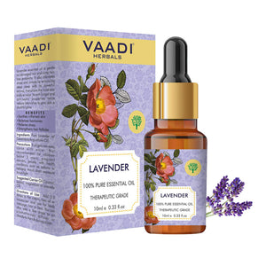 Organic Lavender Essential Oil - Prevents Hairfall, Relie... Organic Lavender Essential Oil - Prevents Hairfall, Relie...