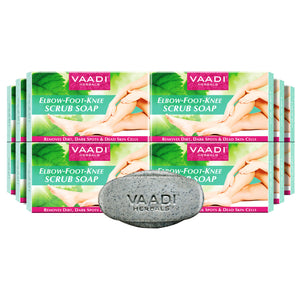 Organic Elbow Foot Knee Scrub Soap with Almond & Walnut -... Organic Elbow Foot Knee Scrub Soap with Almond & Walnut -...