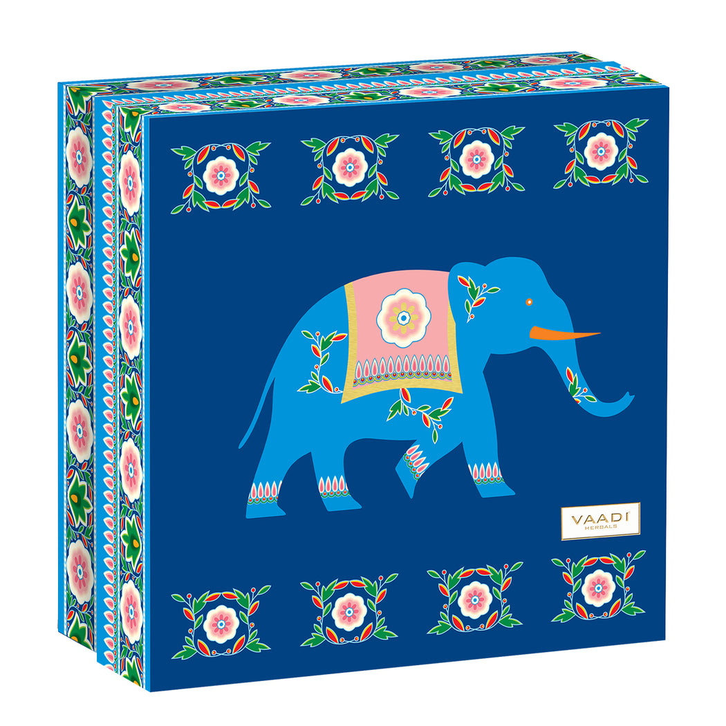 Premium Luxury Hand Crafted Traditional Royal Elephant Gift Box( Empty)