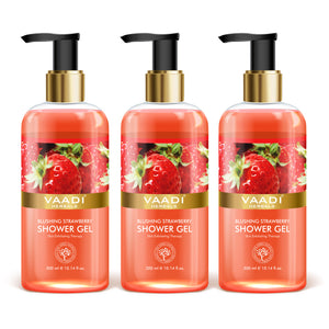 Blushing Organic Strawberry Shower Gel - Skin Firming The... Blushing Organic Strawberry Shower Gel - Skin Firming The...