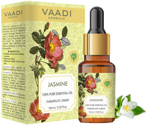 Organic Jasmine Essential Oil - Nourishes Dry & Damaged H...