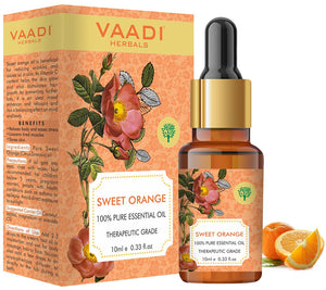 Organic Sweet Orange Essential Oil - Vitamin C Reduces Ha...