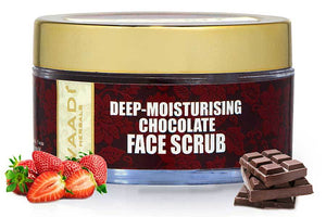 Deep Moisturising Organic Chocolate Scrub with Strawberry...