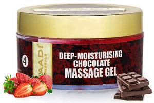 Deep Moisturising Organic Chocolate Massage Gel with Stra...