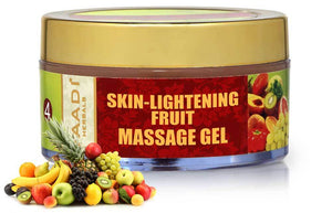 Skin Lightening Organic Fruit Massage Gel with Orange Ext...