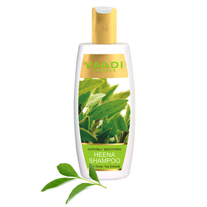 Superbly Smoothing Organic Heena Shampoo with Green Tea E...