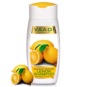 Dandruff Defense Organic Lemon Shampoo with Tea Tree Extr...