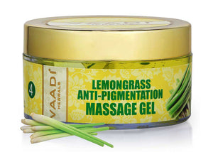 Anti Pigmentation Organic Lemongrass Massage Gel - Unclog...
