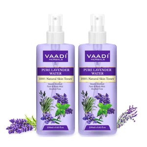 Lavender Water - 100% Natural & Pure Skin Toner (2 x 250 ...