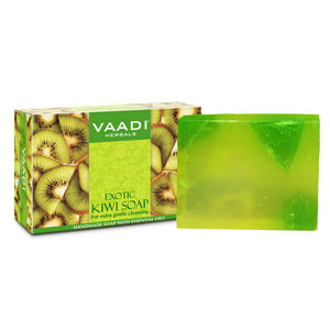 Exotic Organic Kiwi Soap with Green Apple Extract - Gentl...