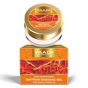 SKIN WHITENING SAFFRON MASSAGE GEL WITH RETINOL (VITAMIN ...