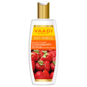 Organic Strawberry Scrub Moisturising Lotion with Walnut ...