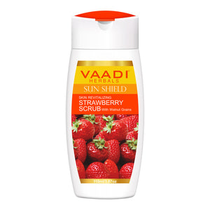 Organic Strawberry Scrub Moisturising Lotion with Walnut ...