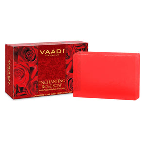 Enchanting Organic Rose Soap with Mulberry Extract - Anti...