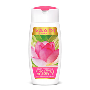 Color Preserving Organic Pink Lotus Shampoo with Honeysuc...