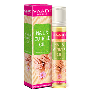 Organic Nail & Cuticle Oil with Jojoba Oil - Heals Rednes...