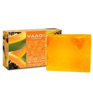 Organic Fresh Papaya Soap - Clears Impurities off Skin - ...