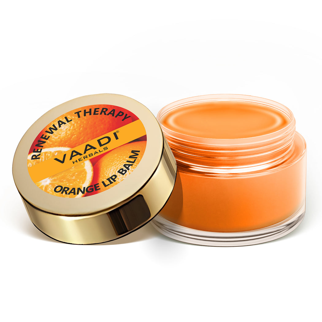 Skin Renewing Organic Orange and Shea Butter Lip Balm (10 gms/0.4 oz)