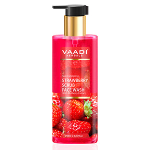 Strawberry Scrub Face Wash With Mulberry Extract (250 ml)