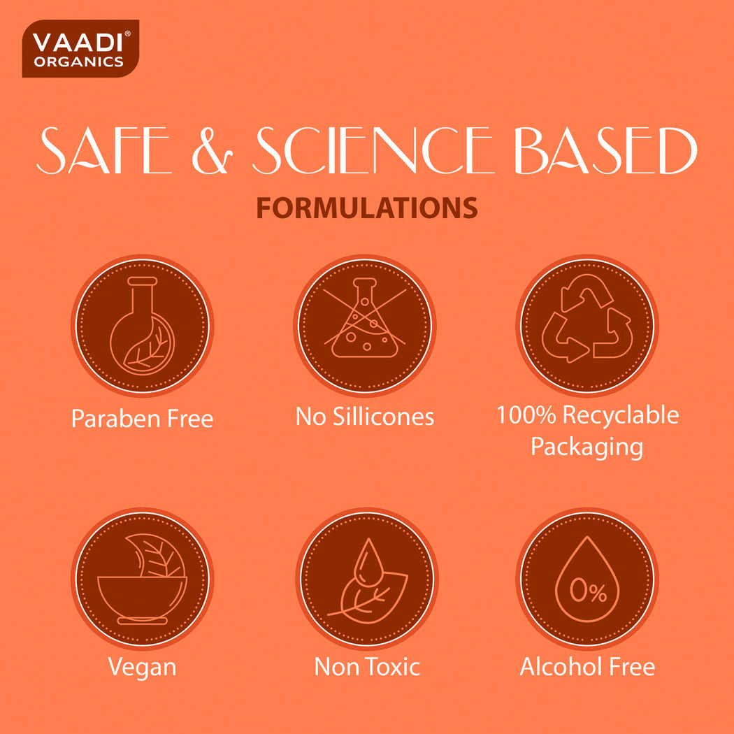 Saffron Skin Whitening Massage Gel with Basil Oil & Shea Butter - Improves Complexion - Reduces Puffiness (50 gms/2 oz)