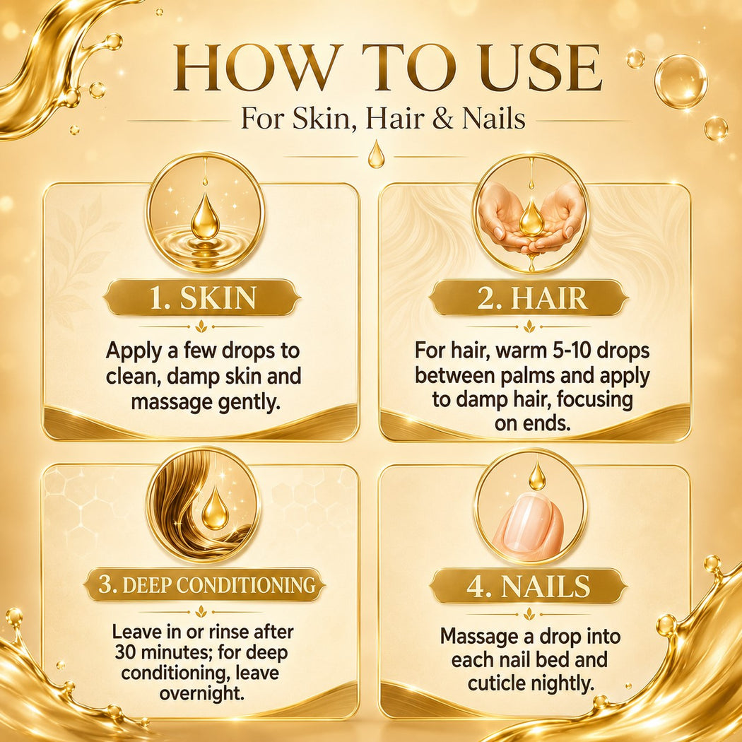 Organic Rosehip Seed Jojoba Oil with Vitamin B3 - For Hair, Skin & Nails - Jojoba Oil Promotes Hair Growth - Skin Moisturisation - Anti Hair fall - For All Types of Skin & Hair - Cold Pressed (120 ml / 4.05 oz)