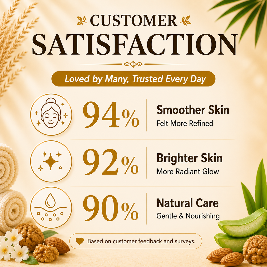 Organic Elbow Foot Knee Scrub Soap with Almond & Walnut - Removes Dead Skin - Makes Skin Soft (12 x 75 gms / 2.7 oz)
