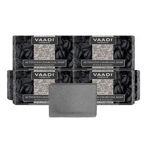 Activated Charcoal Soap (6 x 75 gms / 2.7 oz)