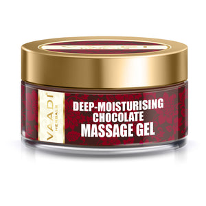 Deep Moisturising Organic Chocolate Massage Gel with Stra...