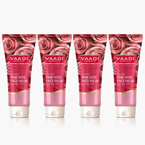 Insta Glow Pink Rose Face wash with Aloe vera extract (4 ...