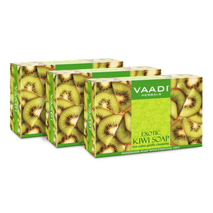 Exotic Organic Kiwi Soap with Green Apple Extract - Gentl...