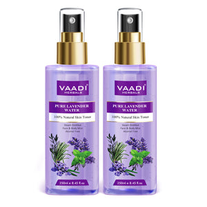 Pack of 2 Lavender Water - 100% Natural & Pure Skin Toner...