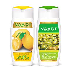 Dandruff Defense Organic Lemon Shampoo with Tea Tree Extr...