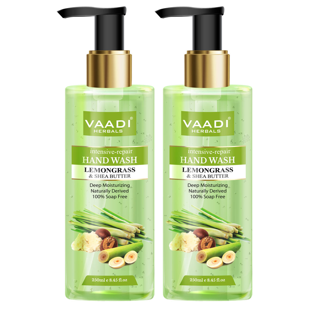 Intensive-Repair Organic Lemongrass & Shea Butter Hand Wash (2 x 250 ml / 8.5 fl oz )