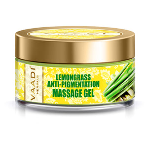 Anti Pigmentation Organic Lemongrass Massage Gel - Unclog...