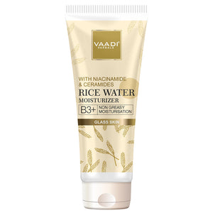 Rice Water Moisturizer with Niacinamide & Ceramides - B3+...