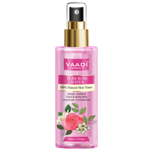 Rose Water - 100% Natural & Pure (110 ml / 4 fl oz)