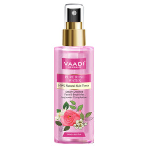 Rose Water - 100% Natural & Pure (250 ml / 8.5 fl oz)