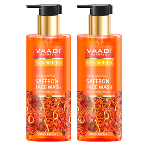 Pack of 2 Skin Whitening Saffron Face Wash With Sandal Ex...