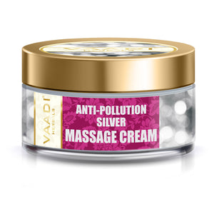 Organic Silver Massage Cream with Pure Silver Dust & Sand...