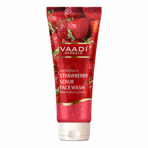 Skin Exfoliating Organic Strawberry Scrub Face Wash with ...