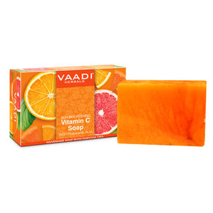 Organic Vitamin C Soap with Hyaluronic Acid (75 gms/ 2.7 oz)