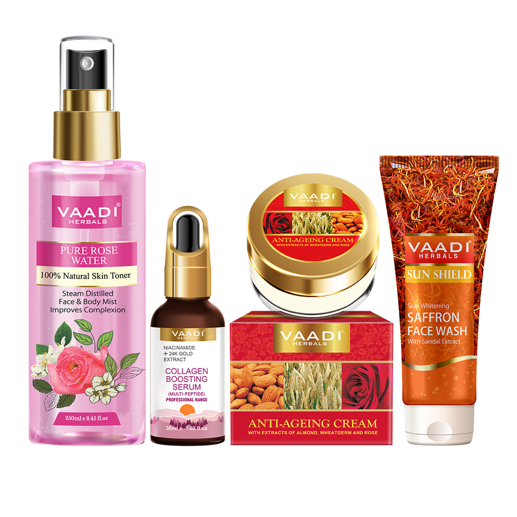 Vaadi Herbals AM to PM Skin Renewal Pack