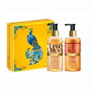 Exotic Floral Organic Shower Gels Gift Box - Luxurious Or...