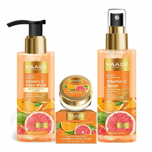 Organic Vitamin C Brightening Combo - Cleansing Milk (110...