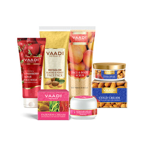 Organic Skin Brightening Set - Get Visibly Fair Skin. Rem...