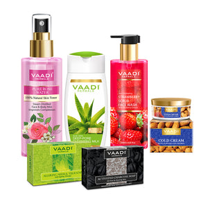 Organic Skin Moisturizing Set For Dry Skin - Get Visibly ...